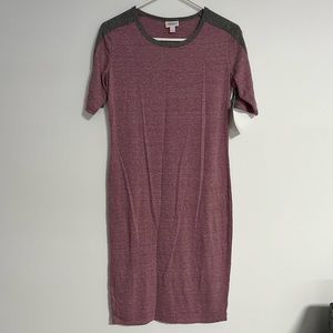 LuLaRoe Julia Bodycon Dress size small NWT